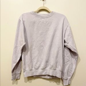 brandy melville lilac erica sweatshirt